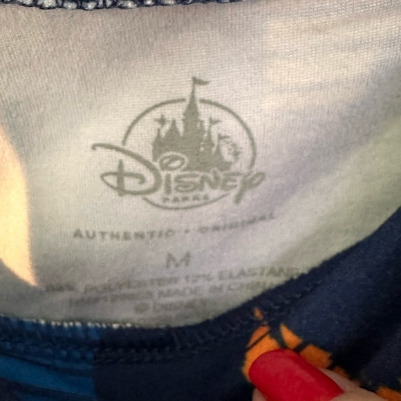 Disney Magic Kingdom Logo Leggings Size Medium - Picture 2 of 7
